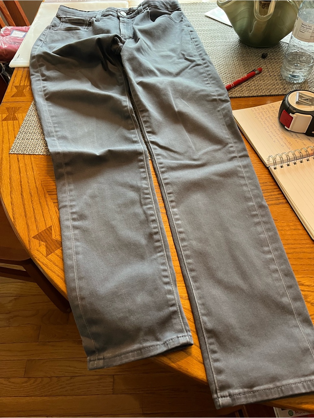 Uniqlo Dark Gray Slim Casual Pants